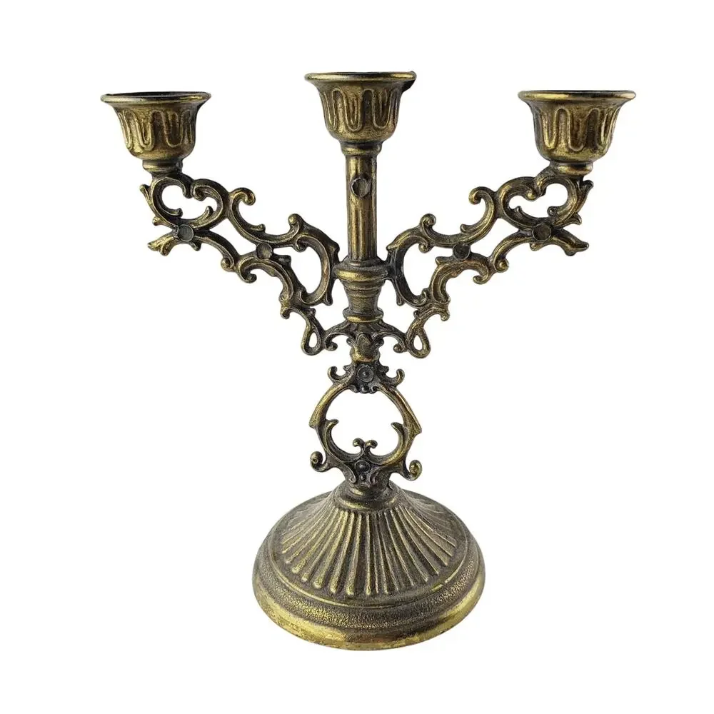 Vintage Italian Ornate Brass Small 5